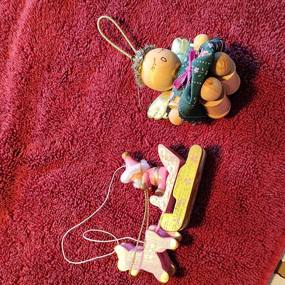 Vintage Christmas ornaments